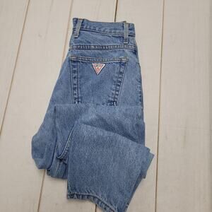 Vintage Guess 1015 high rise skinny jeans ankle zip